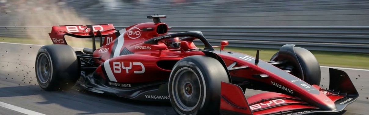 打破 70 年历史空白，比亚迪计划进军 F1 赛事